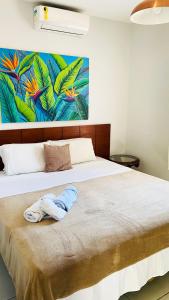 Un ou plusieurs lits dans un hébergement de l'établissement Inn House Santa Teresa