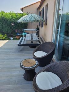 Patio o area all'aperto di Villa Acqua Doria