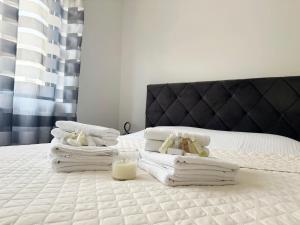SeaWolf Apartment客房内的一张或多张床位