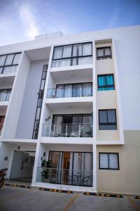 Budova, kde se apartmán nachází