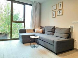 אזור ישיבה ב-Apartamentos Ordesa Ainsa