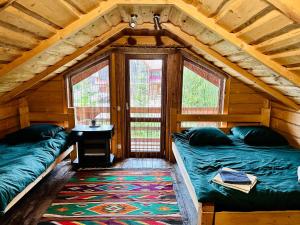 Posezení v ubytování Forest House