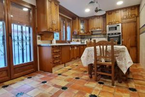 Dapur atau dapur kecil di Casita Rocío