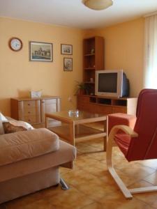 TV a/nebo společenská místnost v ubytování Blue Holidays Apartment