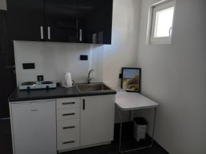 Η κουζίνα ή μικρή κουζίνα στο Studio Apartment