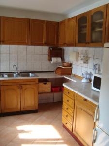Kuchyň nebo kuchyňský kout v ubytování Blue Holidays Apartment