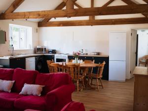 Køkken eller tekøkken på Newfield Farm Cottages