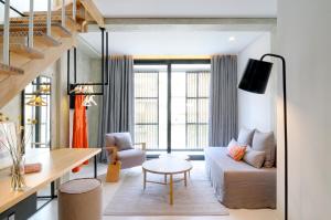 אזור ישיבה ב-Coco-Mat Hotel Athens