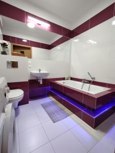 Ένα μπάνιο στο Apartament Osiedle Sztuk Pięknych