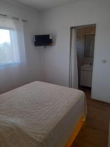 Μια τηλεόραση ή/και κέντρο ψυχαγωγίας στο House with jacuzzi in Atei - 70 m²