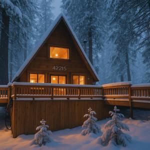 Hb Hideaway Boho Treehouse Vibes In The Pines v zimě