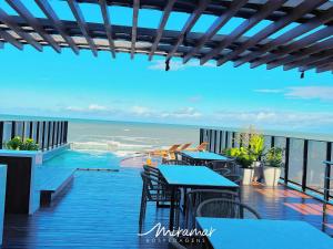 En generel havudsigt eller havudsigten taget fra lejligheden