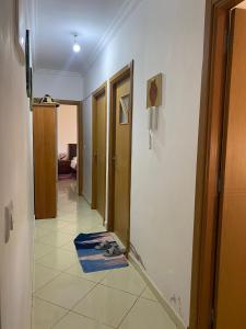 a hallway with a room being remodeled at شقة جاردينيا - طنجة البالية in Tangier