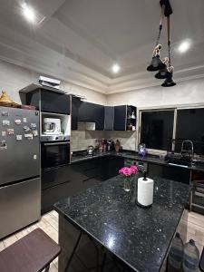 Dapur atau dapur kecil di Villa élégante