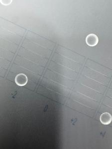 Una vista aérea de un techo con luces. en Bag Villa, en Hövsan