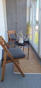 Μπαλκόνι ή βεράντα στο Vista apartman