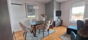 Χώρος καθιστικού στο Vista apartman