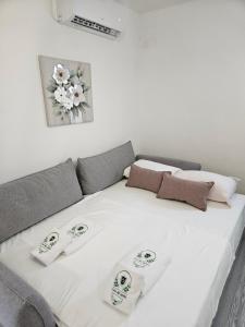 Postel nebo postele na pokoji v ubytování Casa del Olives