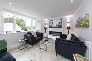 Χώρος καθιστικού στο Stunning 2 bedroom Apartment in Central Keswick