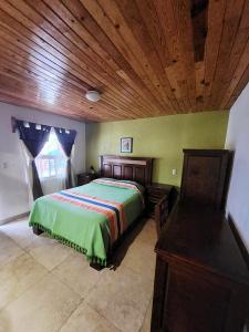 Postel nebo postele na pokoji v ubytování Hotel Ecológico Temazcal