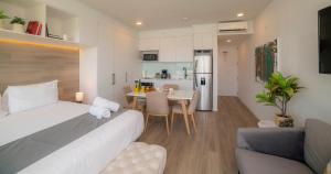 Kuchyň nebo kuchyňský kout v ubytování BEE Suites San José - Escalante