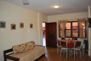 Χώρος καθιστικού στο Apart Hotel El Portico