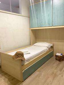 Postel nebo postele na pokoji v ubytování La casetta nel centro storico di Cefalù