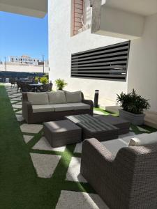 Posezení v ubytování CC Condominio