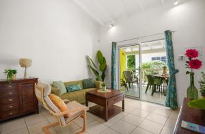 Posezení v ubytování Blue Marlin Apartments, Nabij Mambo Beach