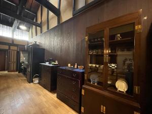 Kuchyň nebo kuchyňský kout v ubytování Nijo Garden Villa