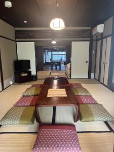 Posezení v ubytování Nijo Garden Villa