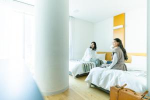 Tamu yang menginap di Hotel Flex