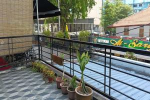 Balkón nebo terasa v ubytování Hotel Dlima Inn Bukit Bintang