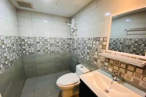 Koupelna v ubytování Hotel Dlima Inn Bukit Bintang