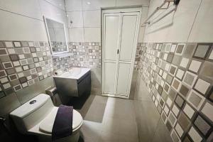 Koupelna v ubytování Hotel Dlima Inn Bukit Bintang