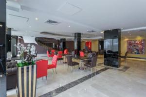 O zonă de relaxare la Marine Sea Residence Apartments