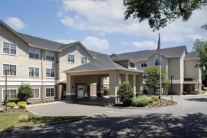克兰福德Homewood Suites by Hilton Newark-Cranford的酒店正面效果图
