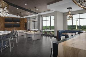 Embassy Suites By Hilton Pigeon Forge Resort餐厅或其他用餐的地方