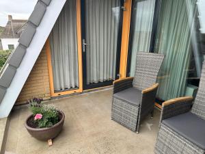 En balkon eller terrasse på Callantsoger Staete A306