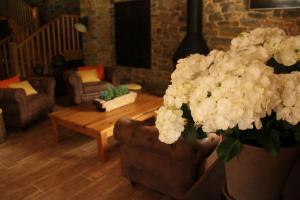 Posezení v ubytování Casa Lixa Hotel Rural Albergue