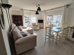 Posezení v ubytování Apartamento Tahití Beach
