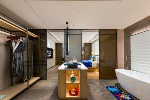 上海上海虹桥荷逸唐酒店北新泾地铁站Shanghai Hongqiao Heyitang Hotel Beixinjing Subway Station Branch的相册照片