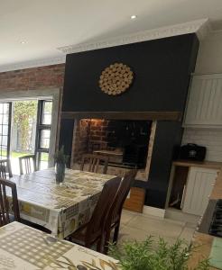 Køkken eller tekøkken på Olyvenbosch Selfcatering