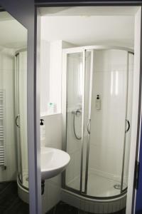 Koupelna v ubytování GLS Studio Hotel Berlin