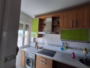 Køkken eller tekøkken på La Vivienda de Morales