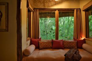 Χώρος καθιστικού στο Koroi Forest Camp