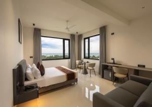 Ruang duduk di The Creek Hotel