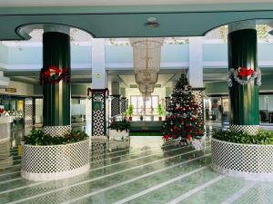 The lobby or reception area at Sunset Paradise