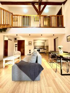 Χώρος καθιστικού στο Le Dome-Nobile