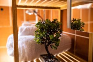 Postel nebo postele na pokoji v ubytování Gusterita Hideaway